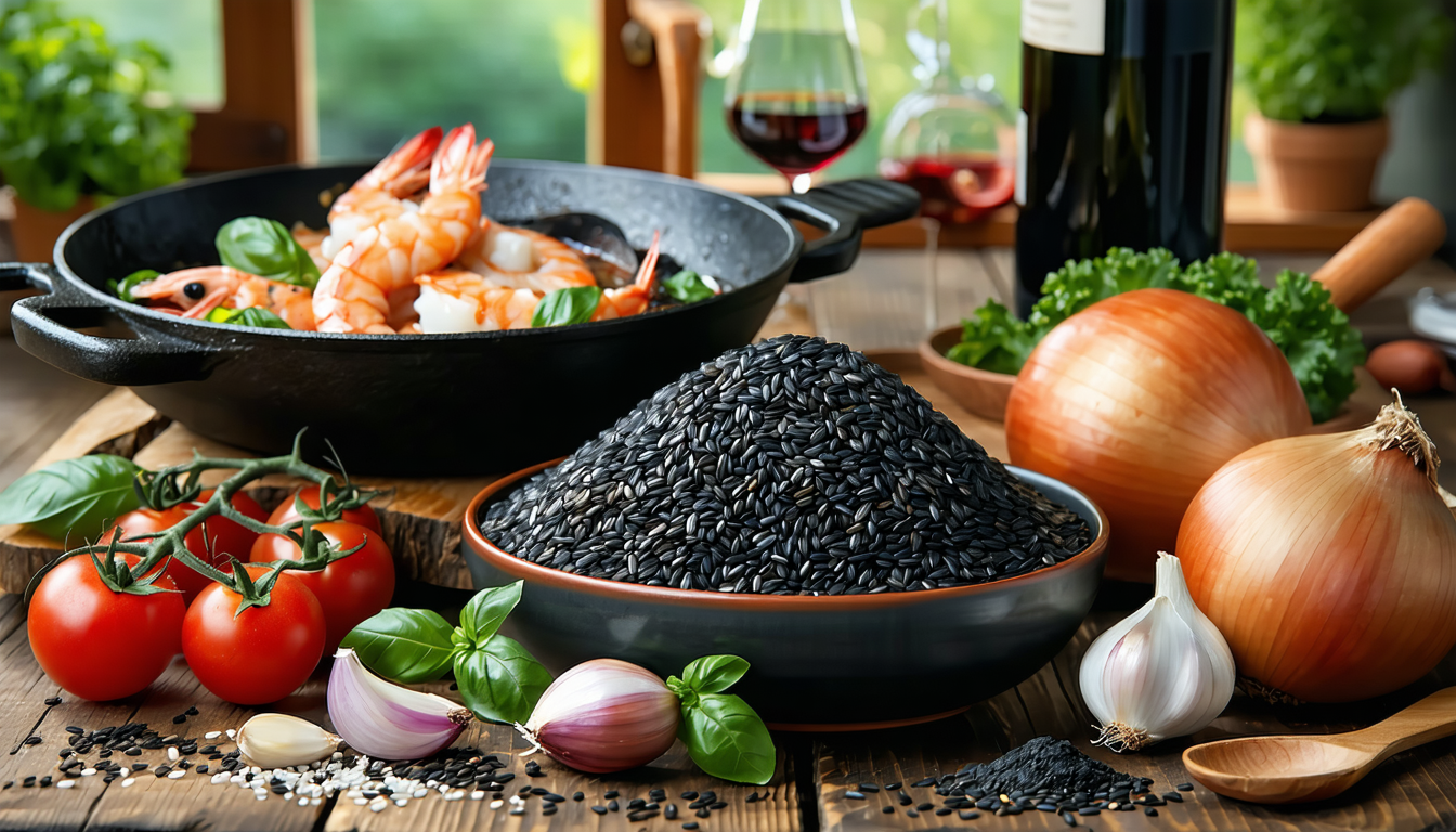 découvrez comment préparer un arroz negro, un plat espagnol savoureux à base de riz et d’encre de seiche. suivez notre recette étape par étape pour réussir ce mets typique à la couleur unique et au goût délicat de la mer.