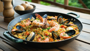 découvrez comment préparer un délicieux arroz negro, une spécialité espagnole à base de riz et d'encre de seiche. suivez nos étapes faciles pour réussir ce plat savoureux et impressionner vos invités !