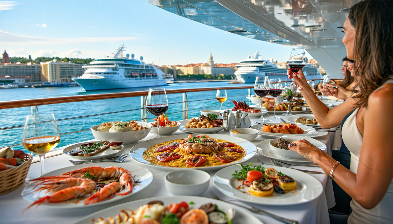découvrez les croisières gastronomiques au départ d’espagne : alliez détente en mer et expériences culinaires d’exception pour un voyage savoureux à travers les saveurs méditerranéennes.