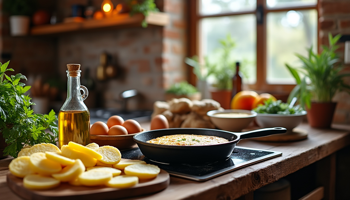 découvrez la recette authentique de la tortilla de patatas et tous les secrets pour réussir sa cuisson à la perfection. simple, savoureux et convivial, ce plat espagnol emblématique ravira vos papilles !