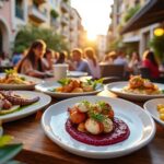 découvrez barcelone, la capitale des tapas modernes, où tradition et créativité se rencontrent pour offrir une expérience culinaire unique dans ses bars et restaurants animés.