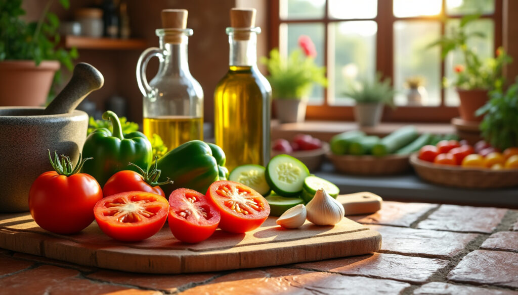 découvrez l’histoire fascinante du gaspacho andalou, une soupe froide emblématique d’espagne. plongez dans ses origines, ses influences culturelles et les secrets de sa recette traditionnelle.