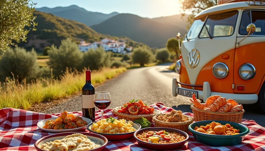 partez à la découverte des saveurs andalouses lors d’un road trip gourmand à travers l’andalousie. arpentez villages pittoresques, marchés locaux et dégustez les spécialités régionales pour une expérience culinaire inoubliable.