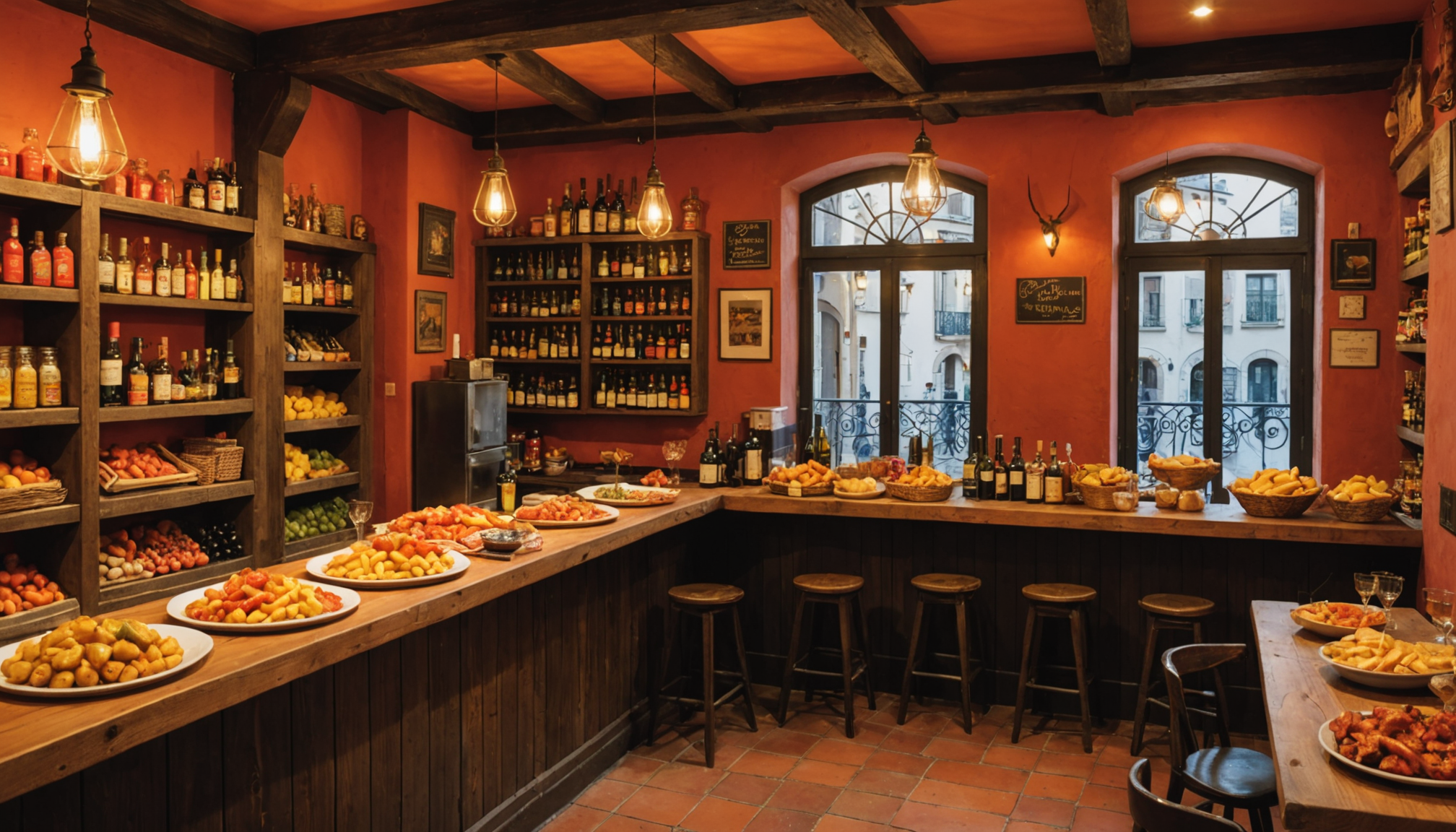 découvrez une bodega authentique au cœur du rhin proposant des tapas savoureuses et des influences ibériques, pour une expérience culinaire conviviale et ensoleillée.