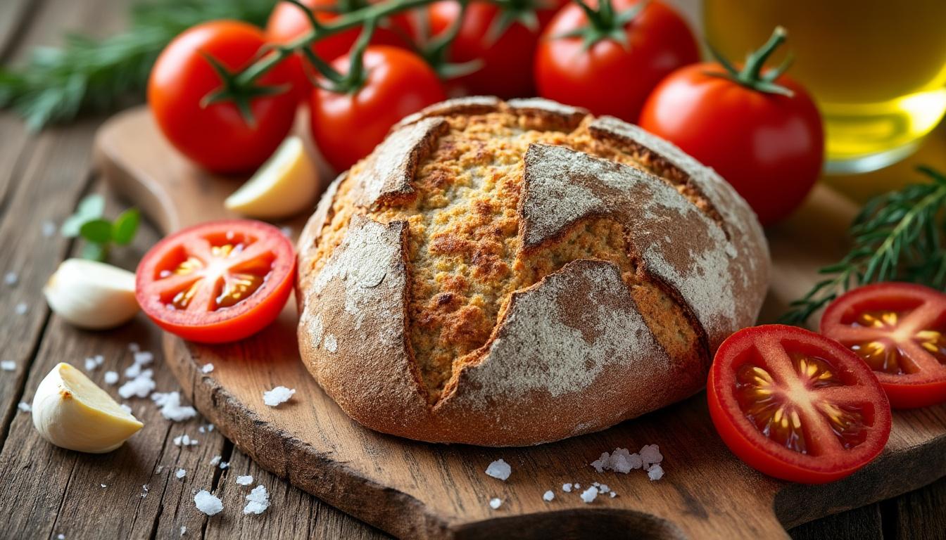 découvrez la recette authentique du pain catalan à la tomate, un délice méditerranéen alliant saveurs fraîches et tradition pour vos apéritifs et repas.
