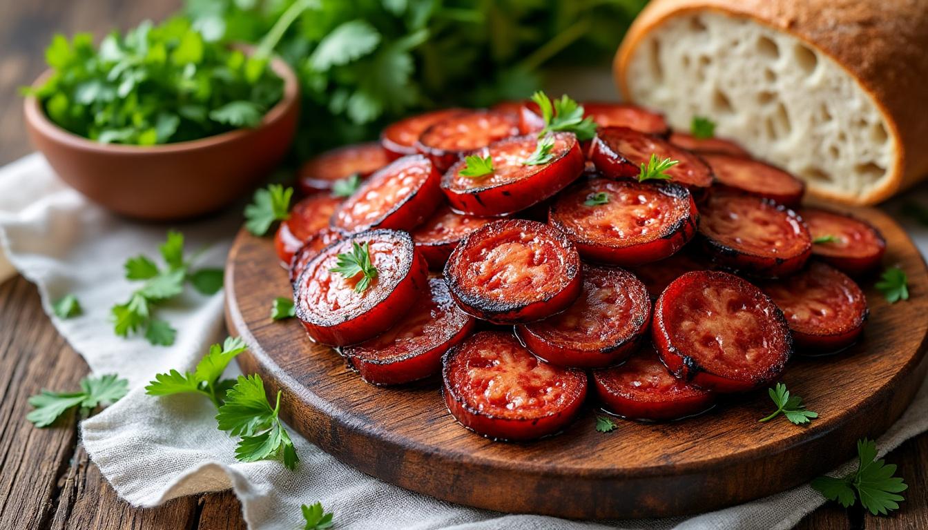 découvrez le chorizo, l’ingrédient star des tapas, apprécié pour sa saveur épicée et son rôle incontournable dans la cuisine espagnole.