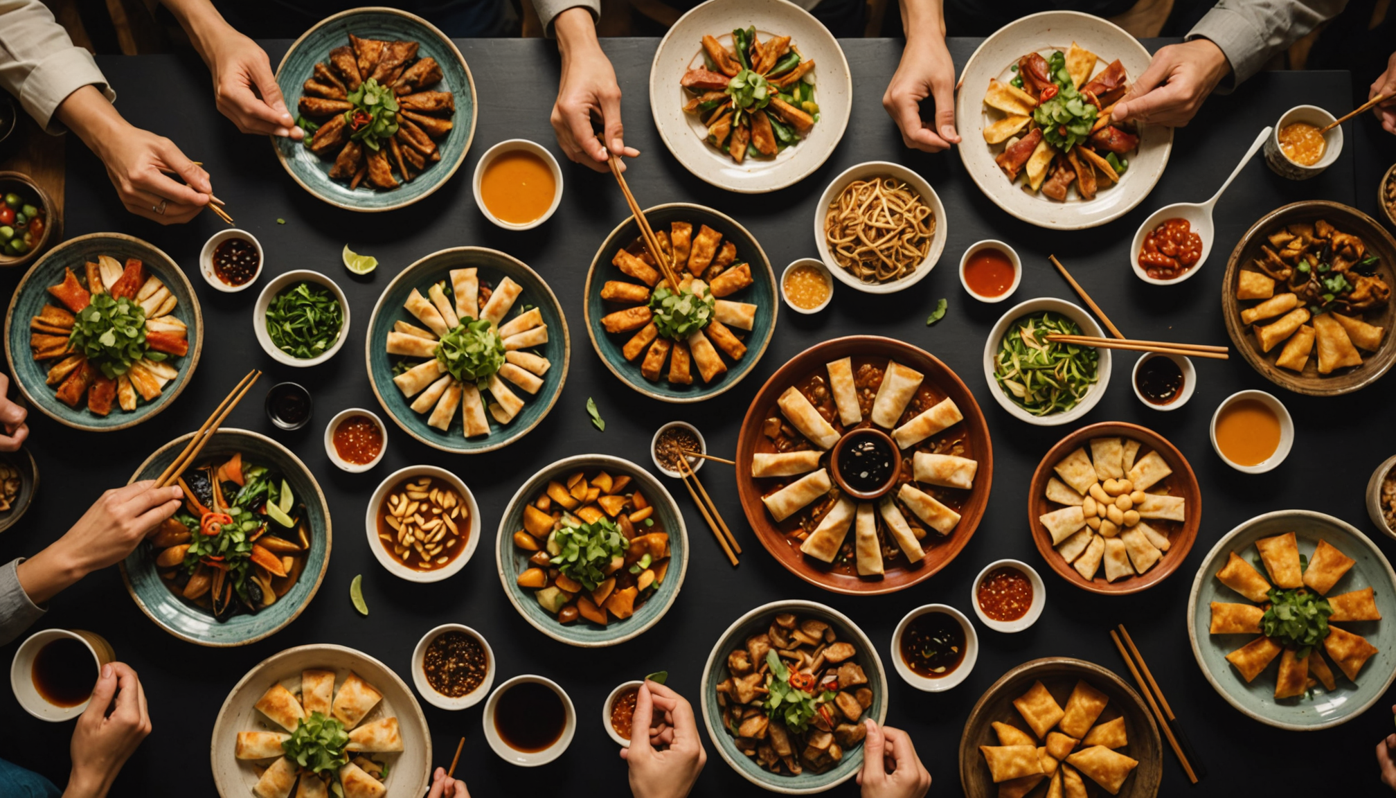 découvrez nos tapas d’asie, de délicieuses petites assiettes à partager pour une expérience conviviale et savoureuse entre amis ou en famille.