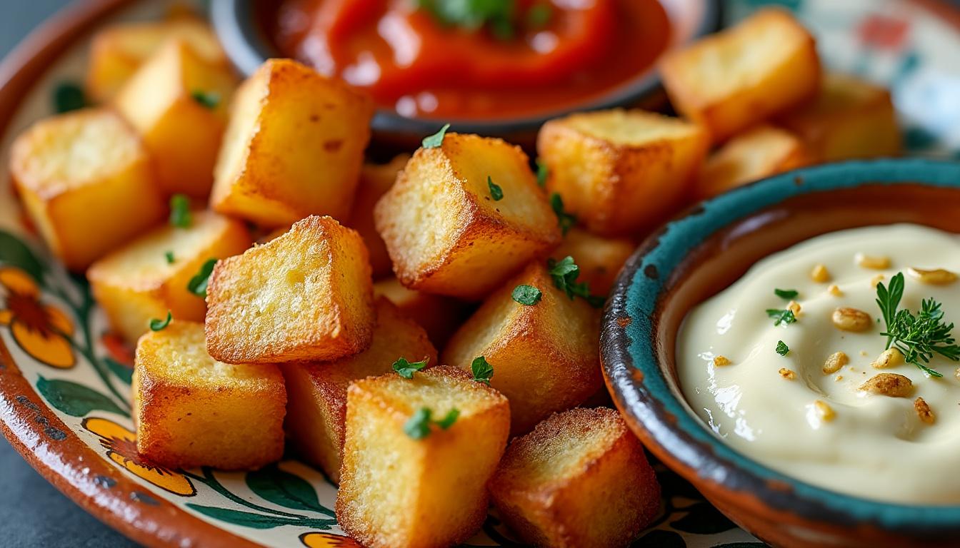 découvrez notre guide étape par étape pour préparer des patatas bravas parfaites, croustillantes et savoureuses, idéales pour vos apéritifs et repas espagnols.