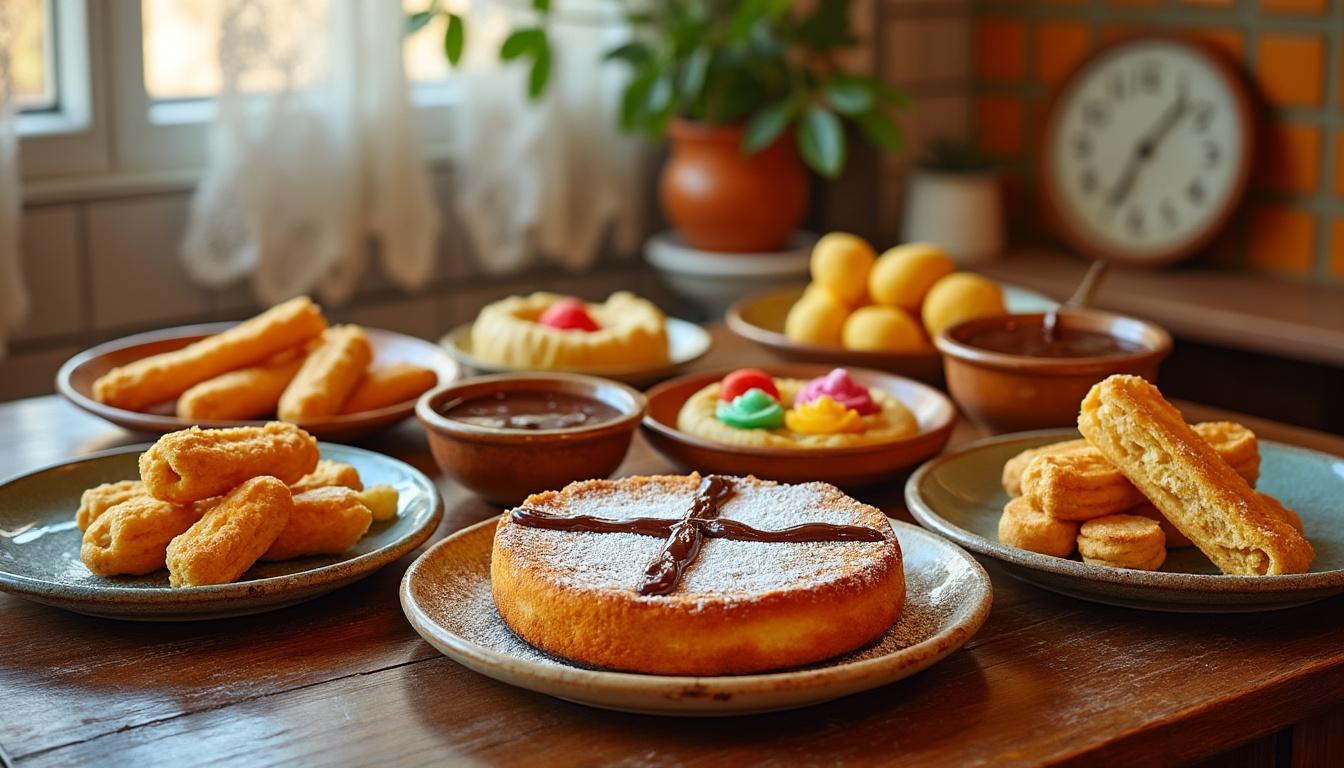 découvrez un road trip gourmand à travers l'espagne en goûtant aux desserts traditionnels emblématiques de chaque région. une aventure sucrée à ne pas manquer !