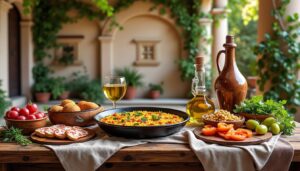 découvrez comment la cuisine espagnole est profondément influencée par les traditions romaines, avec des recettes authentiques mêlant histoire et saveurs méditerranéennes.