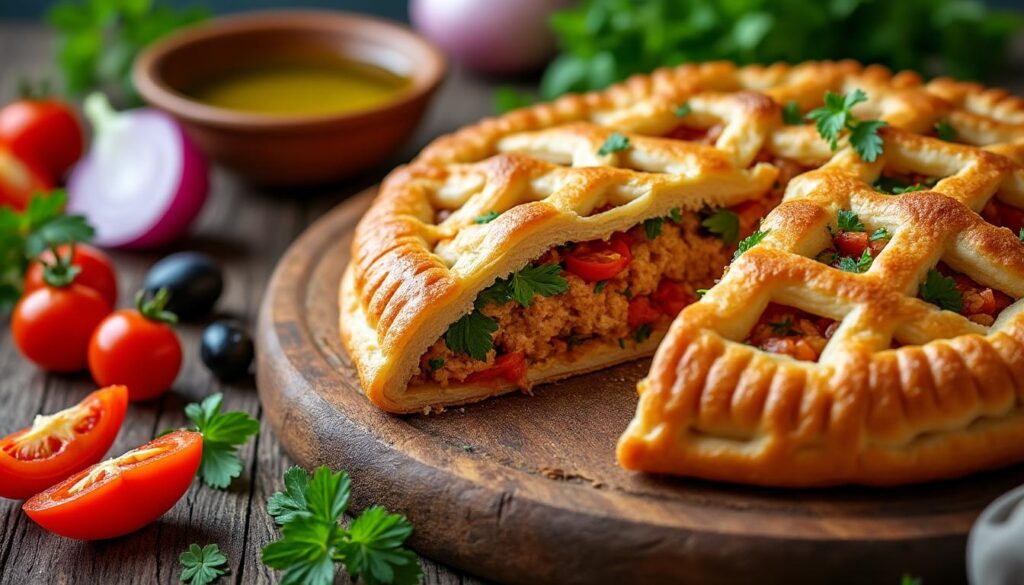 découvrez la recette authentique de l’empanada galicienne, une spécialité savoureuse de la cuisine espagnole, idéale pour un repas gourmand.